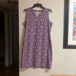 TALBOTS geometric dress